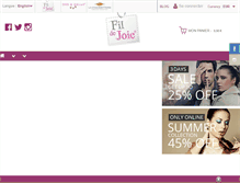 Tablet Screenshot of fildejoie.fr